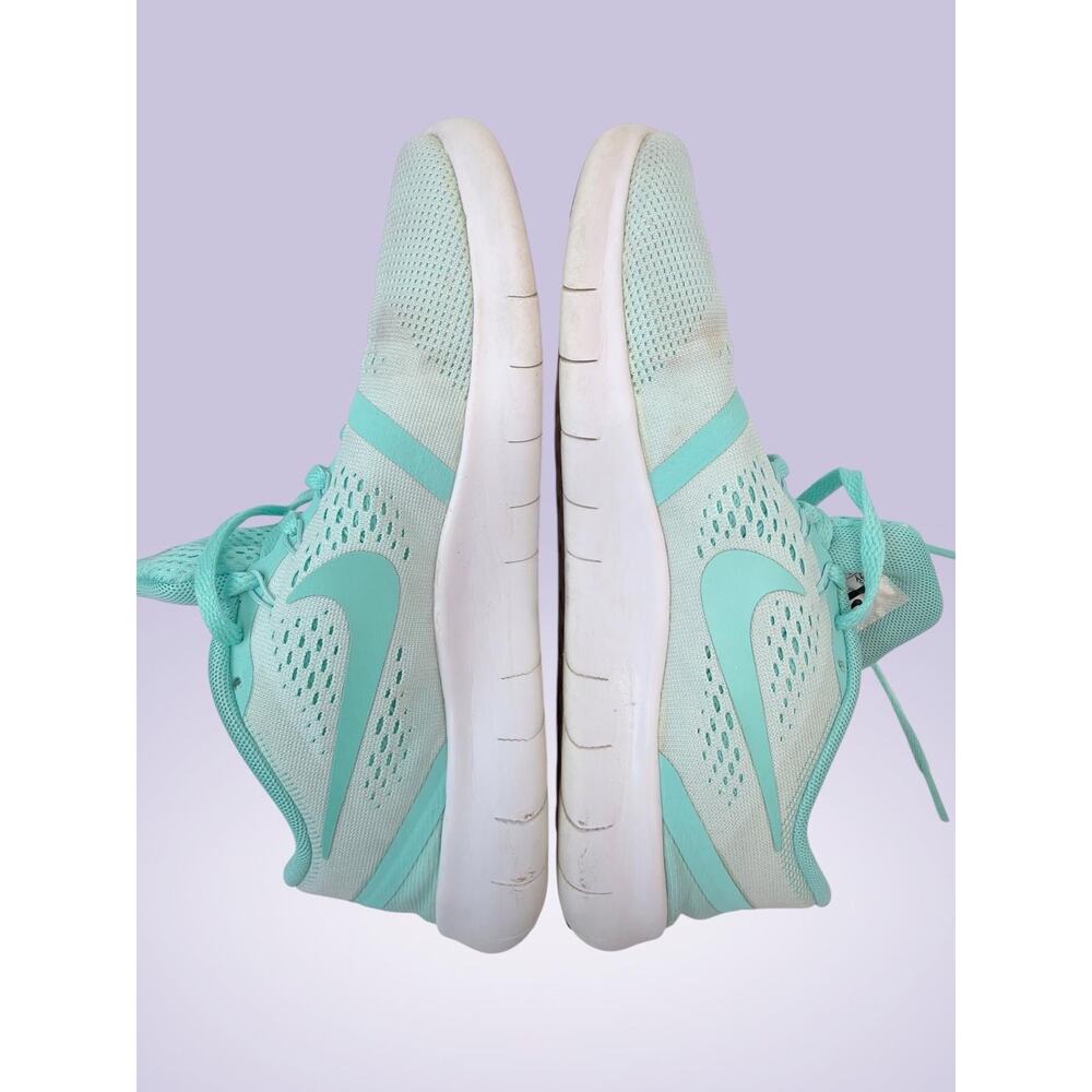 Nike Free RN Rio Teal Women’s Lace-Up Low Top Sneakers 831509-300 - Picture 5 of 6